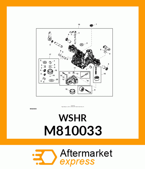 HOLDER, MAGNET M810033