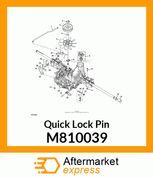 Quick Lock Pin M810039