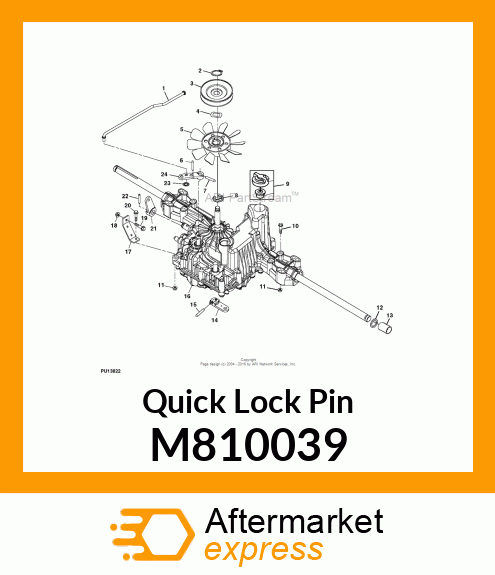 Quick Lock Pin M810039