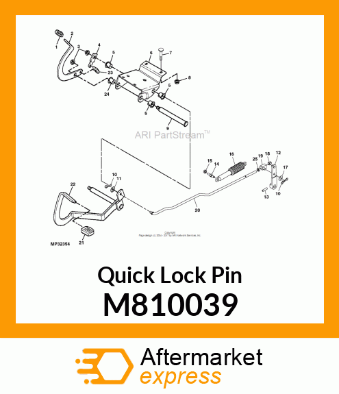 Quick Lock Pin M810039