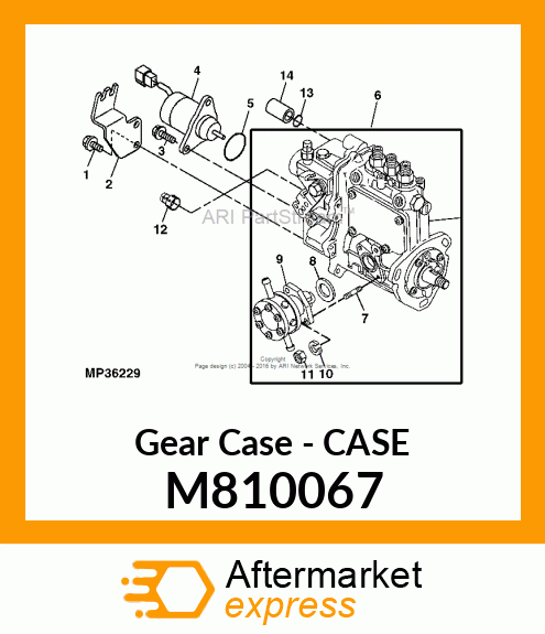 Gear Case M810067