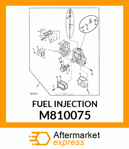 Fuel Injection Pump M810075