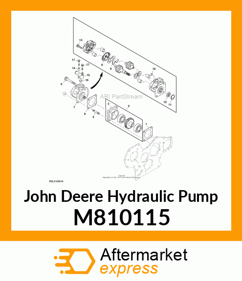 PUMP, HYDRAULIC M810115