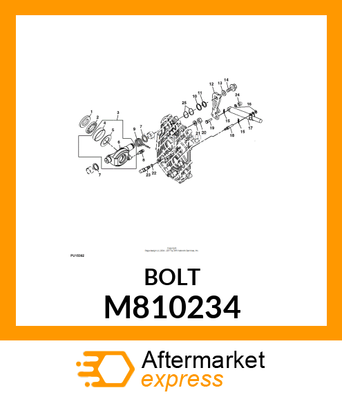 PIN, CONTROL ARM (W/O PLATING) M810234