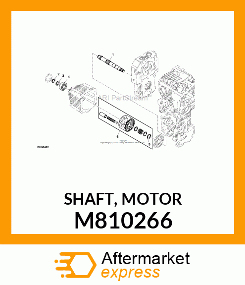 SHAFT, SHAFT, MOTOR M810266