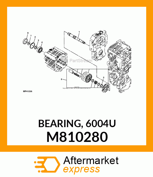 BEARING, 6004U M810280