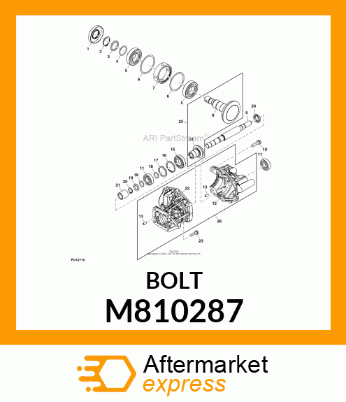 BOLT, 10 X 35 M810287