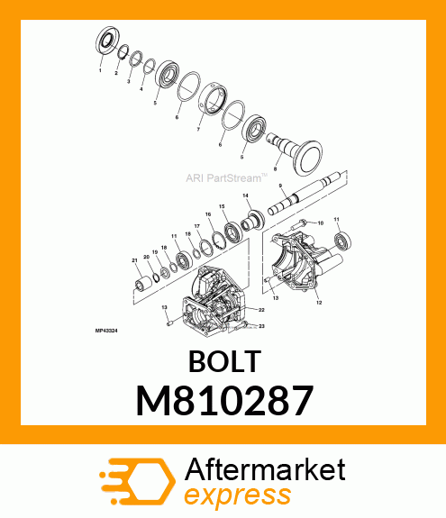 BOLT, 10 X 35 M810287