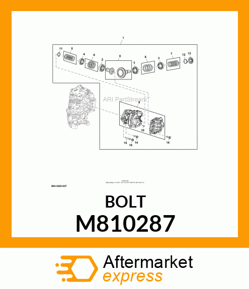 BOLT, 10 X 35 M810287