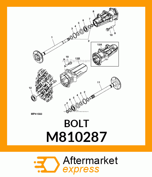 BOLT, 10 X 35 M810287