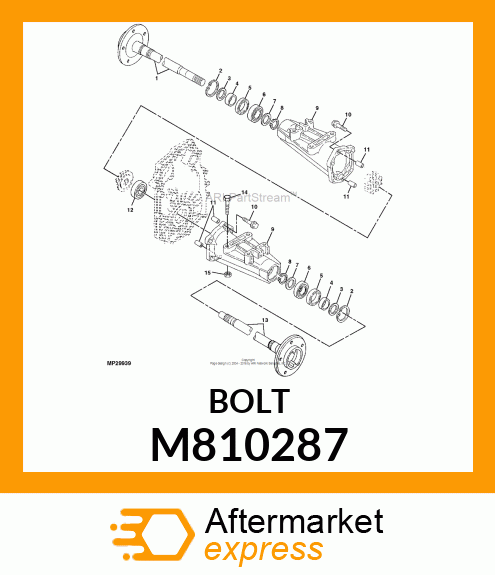 BOLT, 10 X 35 M810287