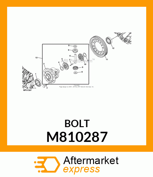 BOLT, 10 X 35 M810287