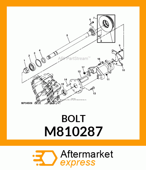 BOLT, 10 X 35 M810287