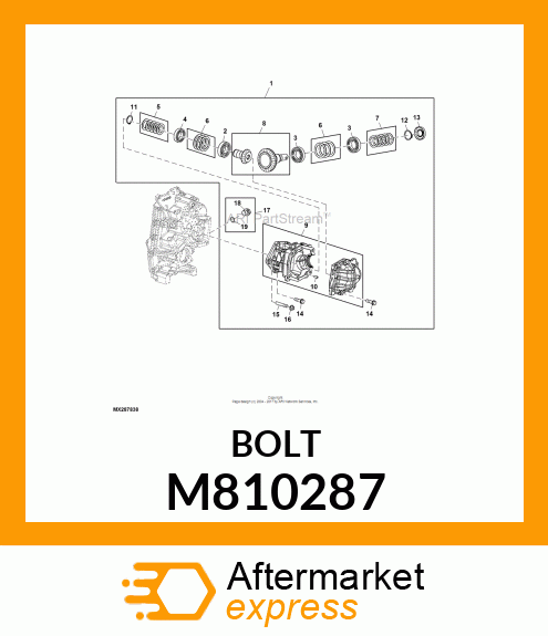 BOLT, 10 X 35 M810287