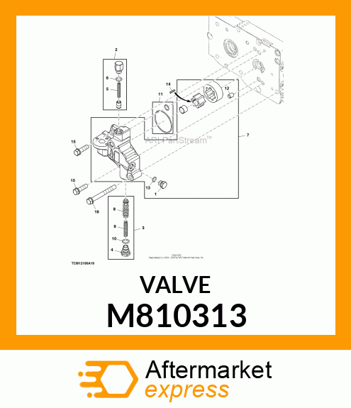VALVE, REDUCING M810313
