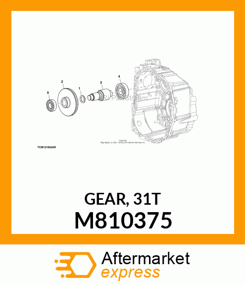 GEAR, 31T M810375