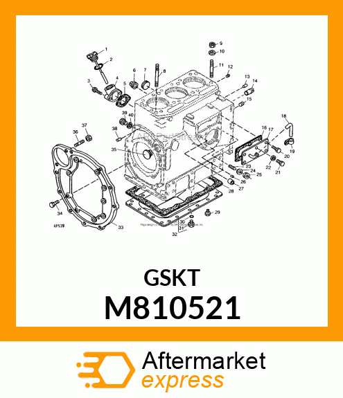 Gasket M810521