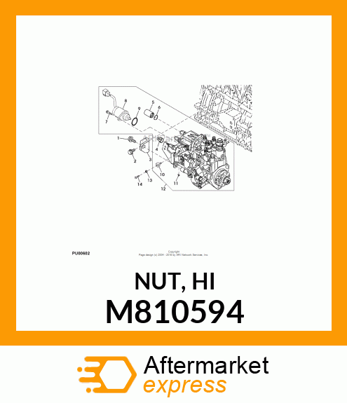 NUT, HI M810594