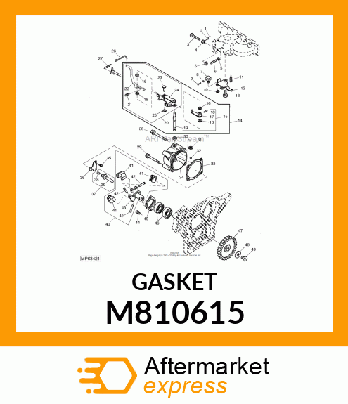 GASKET, CASE M810615