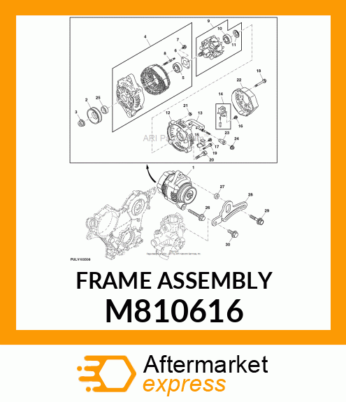 FRAME ASSEMBLY M810616