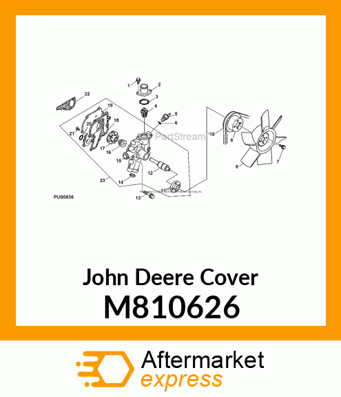 COVER, THERMOSTAT M810626