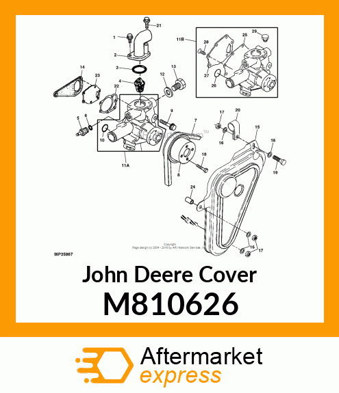 COVER, THERMOSTAT M810626