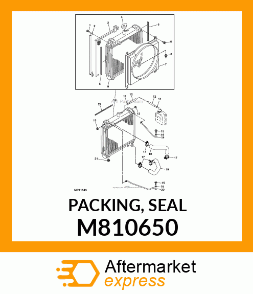 PACKING, SEAL M810650