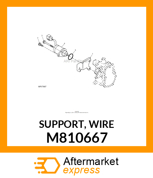 SUPPORT, WIRE M810667