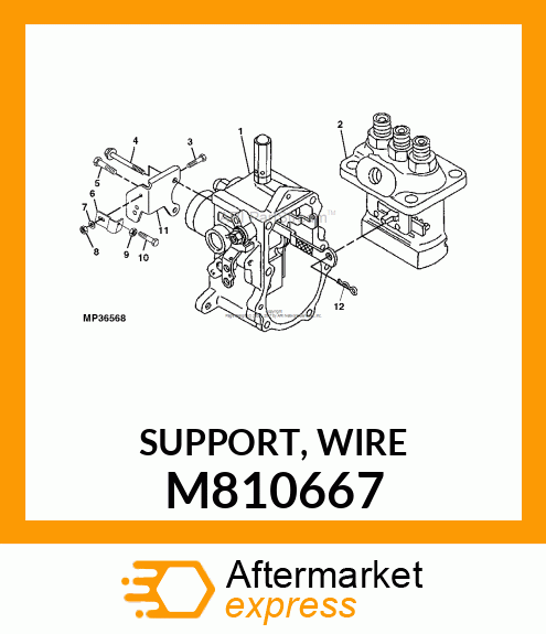 SUPPORT, WIRE M810667