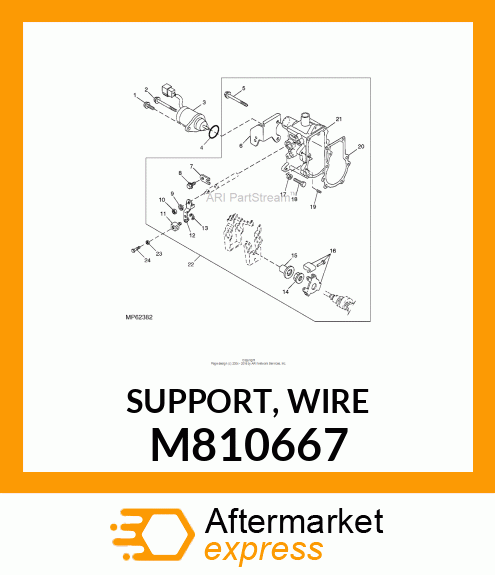 SUPPORT, WIRE M810667