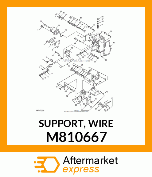 SUPPORT, WIRE M810667