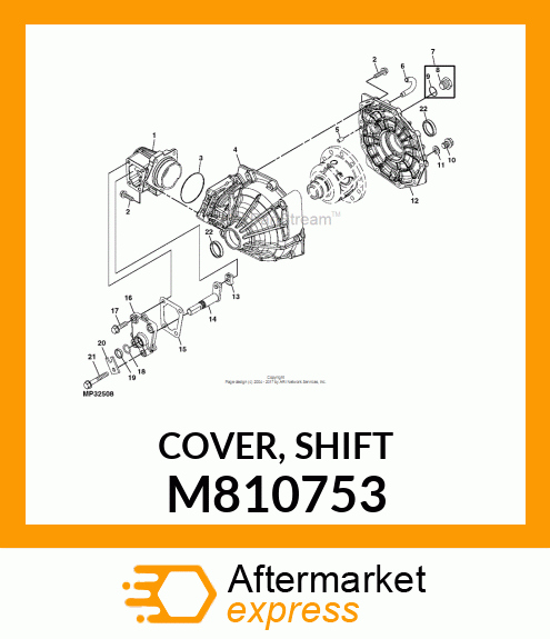 COVER, SHIFT M810753