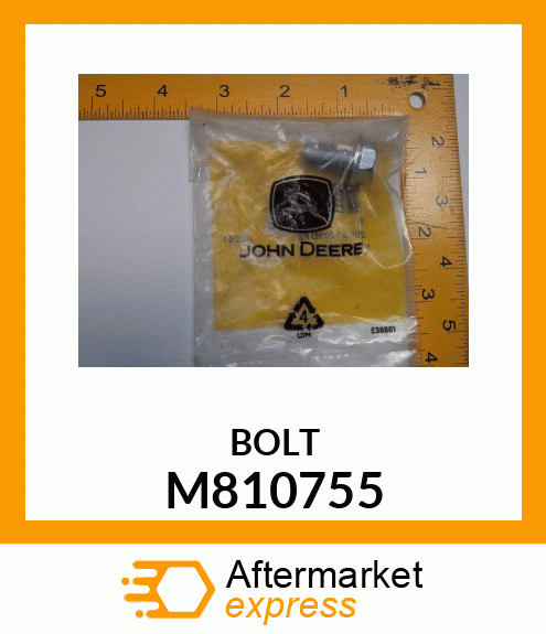 Spare part M810755 + BOLT, BOLT 10X20