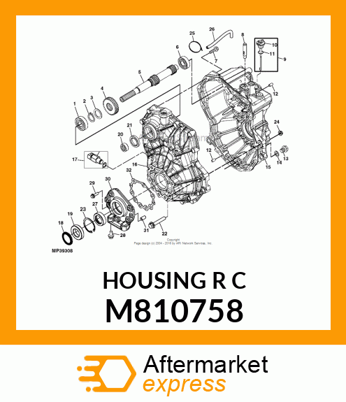 HOUSING R C M810758