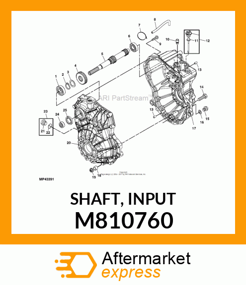 SHAFT, INPUT M810760