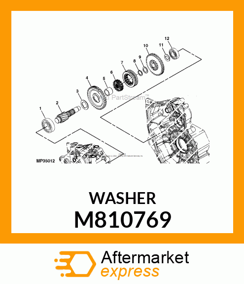 WASHER, 25 X 44 X 2 M810769