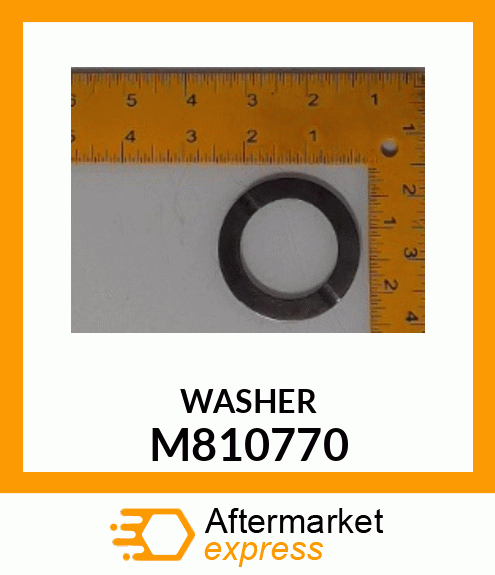 WASHER, 40 X 58 X 2 M810770