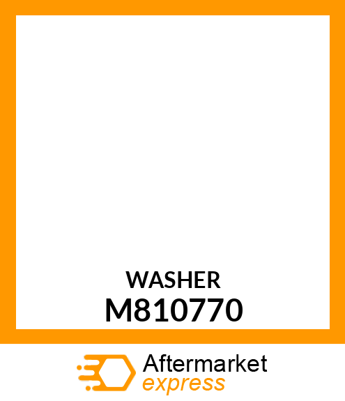 WASHER, 40 X 58 X 2 M810770