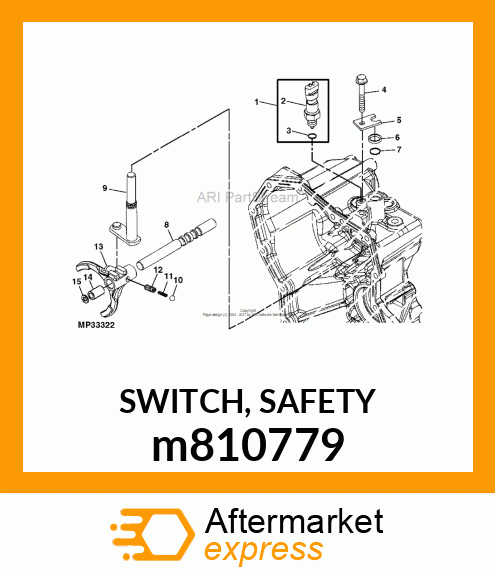 SWITCH, SAFETY m810779