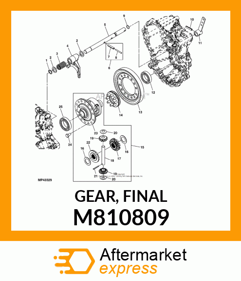 GEAR, FINAL M810809