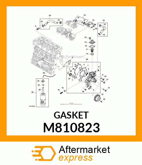 GASKET (PAPER) M810823