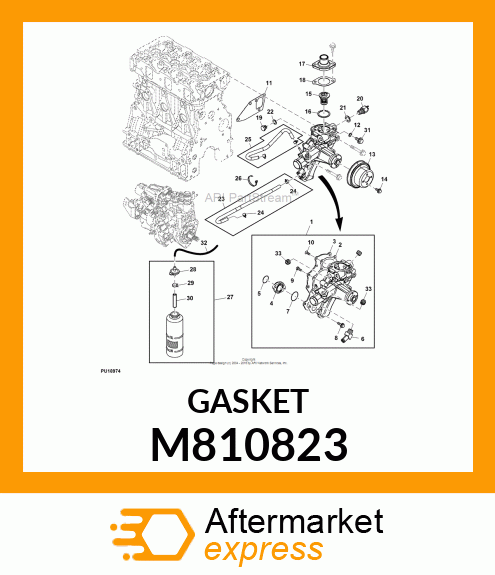 GASKET (PAPER) M810823