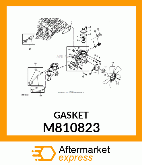 GASKET (PAPER) M810823