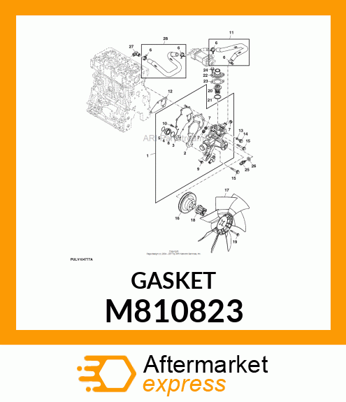 GASKET (PAPER) M810823