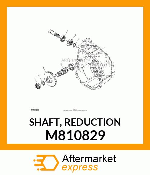 SHAFT, REDUCTION M810829