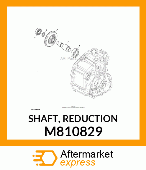 SHAFT, REDUCTION M810829