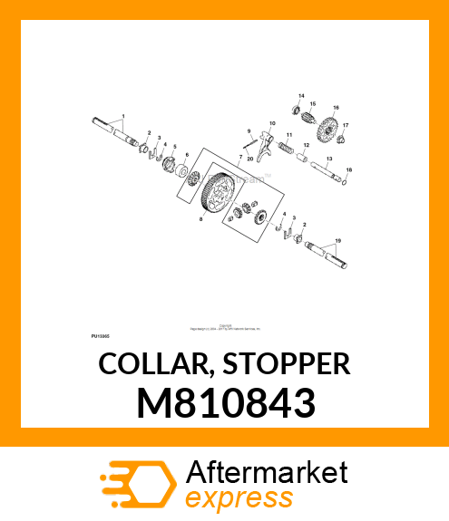 COLLAR, STOPPER M810843