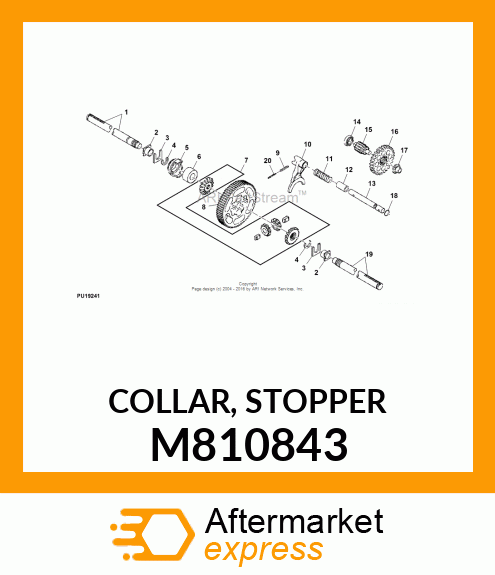 COLLAR, STOPPER M810843