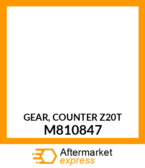 Gear M810847