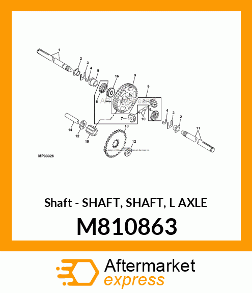 Shaft M810863